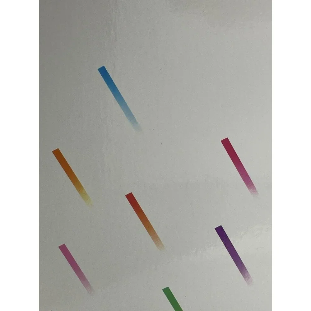Folder Vintage 1985 Scentex Geometric Shapes Forms No Holes 2 Pockets